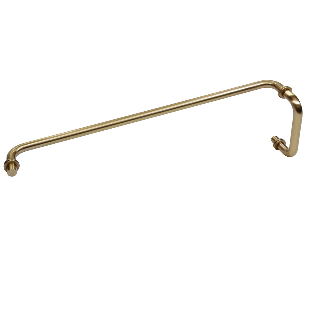CRL Towel Bar with Pull Handle Combination Set