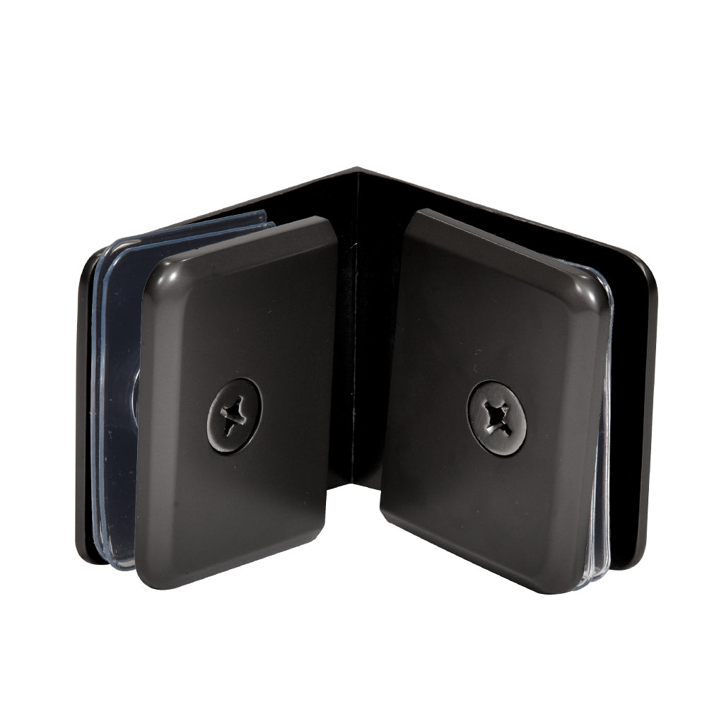 Beveled Style 90º Glass-to-Glass Clamp