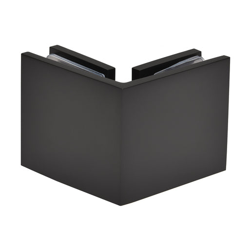 Square 90 Degree Glass-to-Glass Clamp