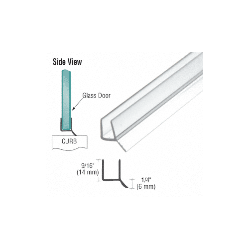 CRL CRL Dual Durometer PVC Bottom Seal or Side Seal for Glass P770WS - CCP22