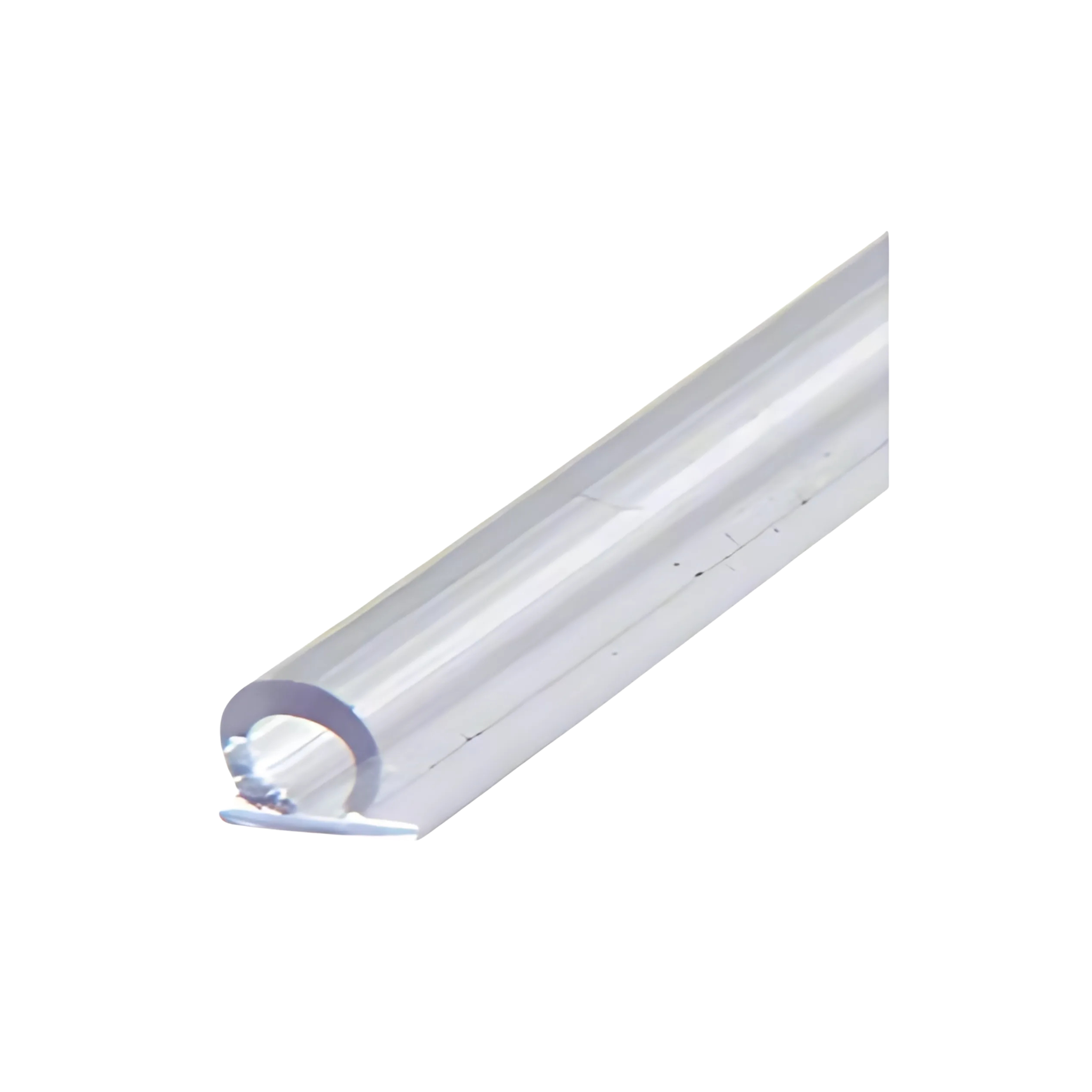 CRL Clear Translucent Vinyl Bulb Seal Gap - 95" Length