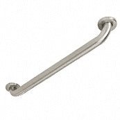 CRL 1 - 1/2" Diameter Brushed Stainless Steel Grab Bars - 18" Length GA3SF18