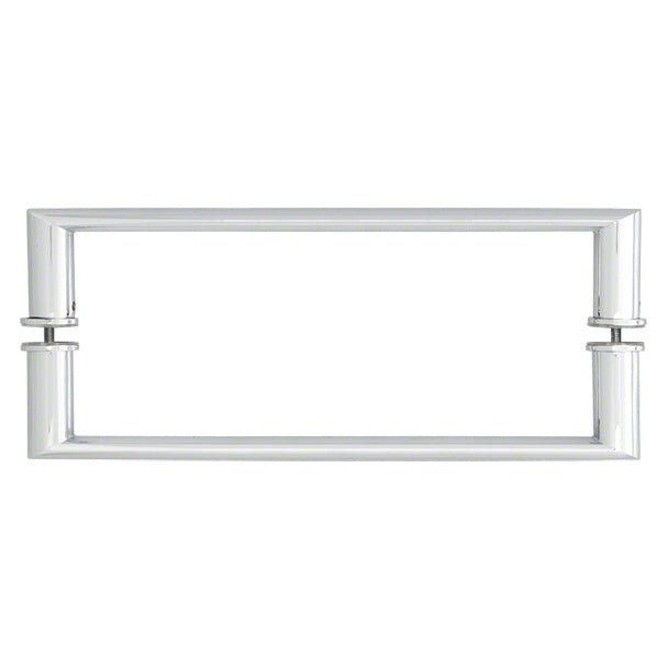 CRL Back - to - Back Oval/Round Towel Bar 0R18X18CH