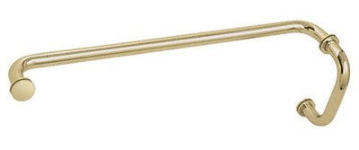 CRL CRL Pull Handle and Towel Bar BM Series Combination with Metal Washers BM6X24SB