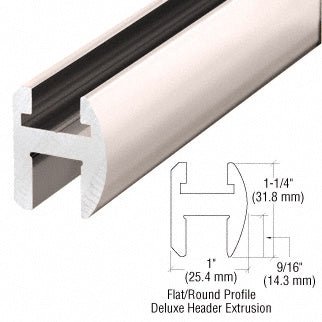 CRL Deluxe Shower Door Header Kit - 95" SDH980PN