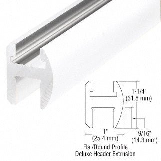 CRL Deluxe Shower Door Header Kit - 95" SDH980W