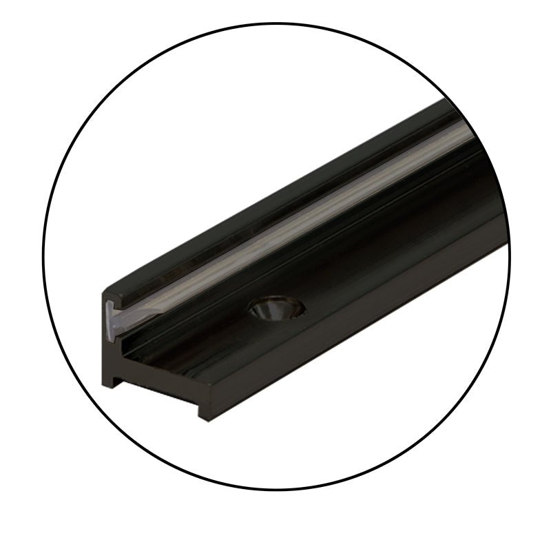 FHC FHC Aluminum Jamb With Clear Wipe 98" Length SDJK98VMB