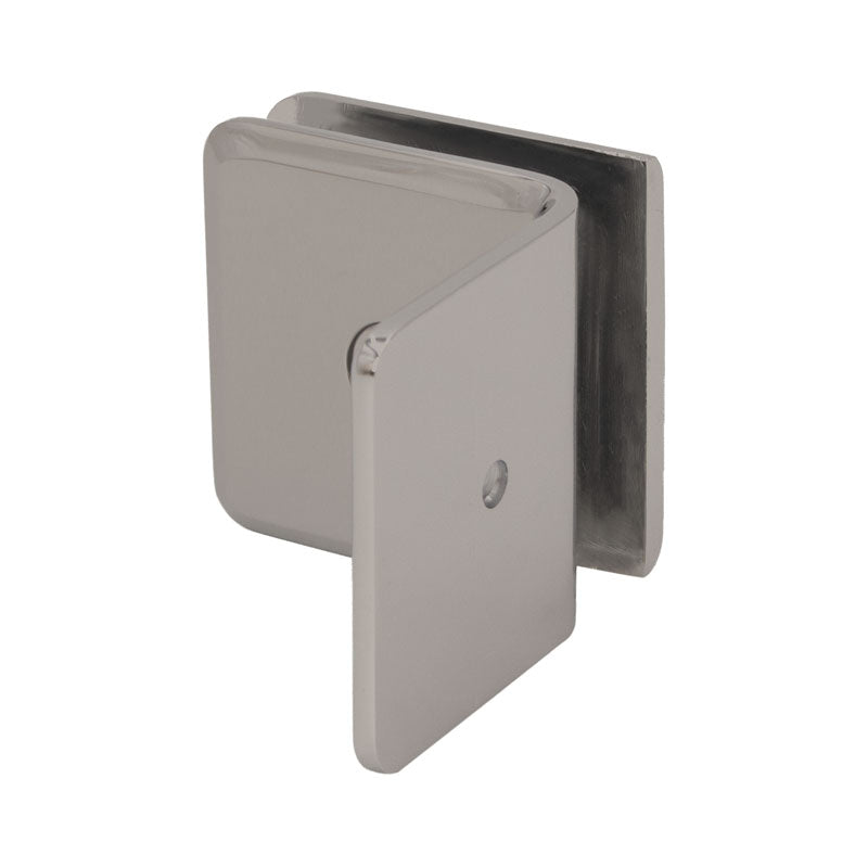 FHC FHC Beveled Wall Mount Glass Clamps With Large Leg CBU039BN