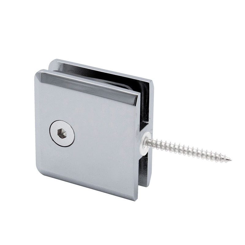 FHC FHC Beveled Wall Mount Pivotable Transom Clamp BPT1WCH