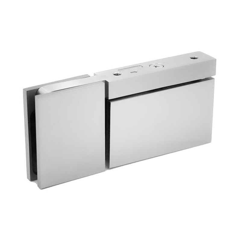 FHC FHC Cambria Grande Pivot Hinge With Attached U - Clamp Reversible For 1/2" Glass CAMGS07CH