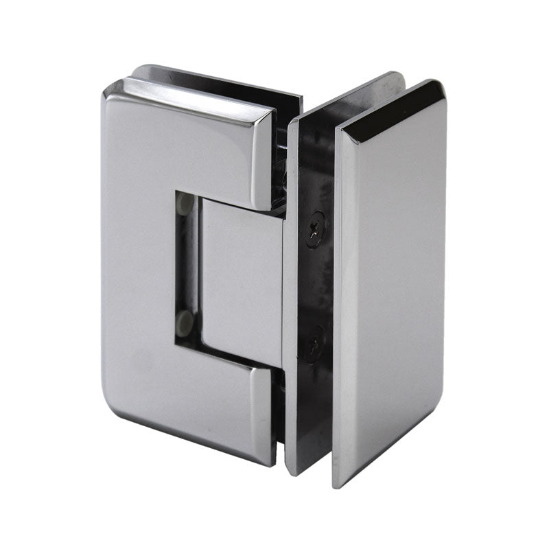 FHC FHC Carolina Beveled Glass To Glass 90 Degree Hinge CLN90CH