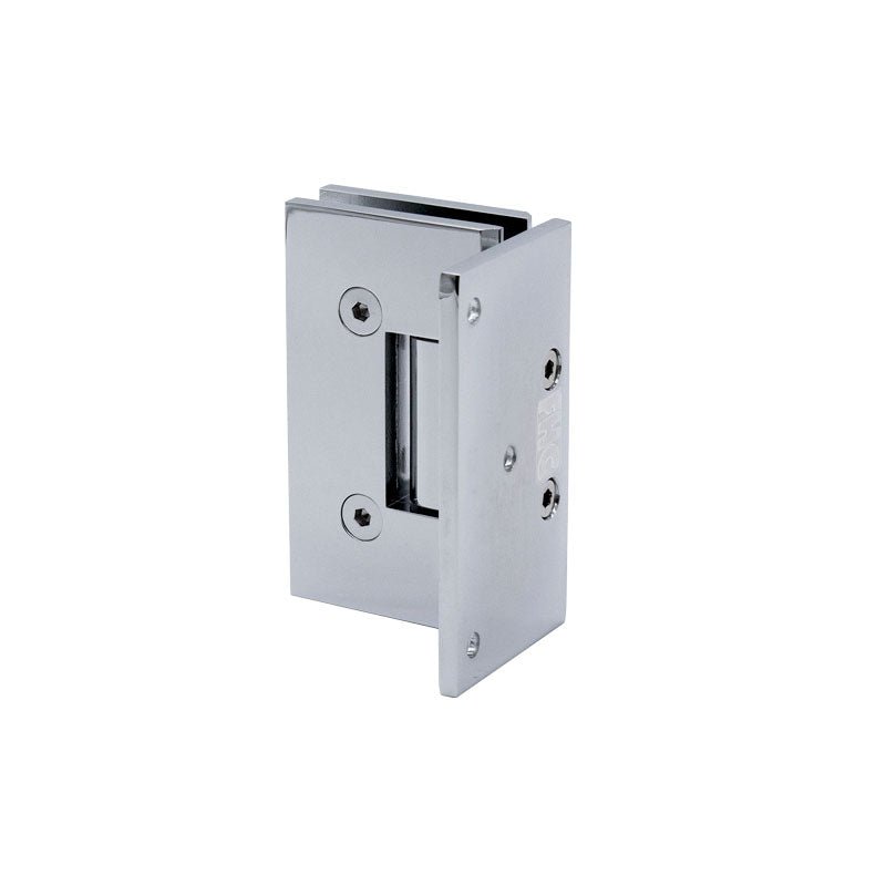 FHC FHC Jr Glendale 5 Degree Positive Wall Mount Hinge Full Offset Back Plate 1/4" Glass JRGLEN05CH