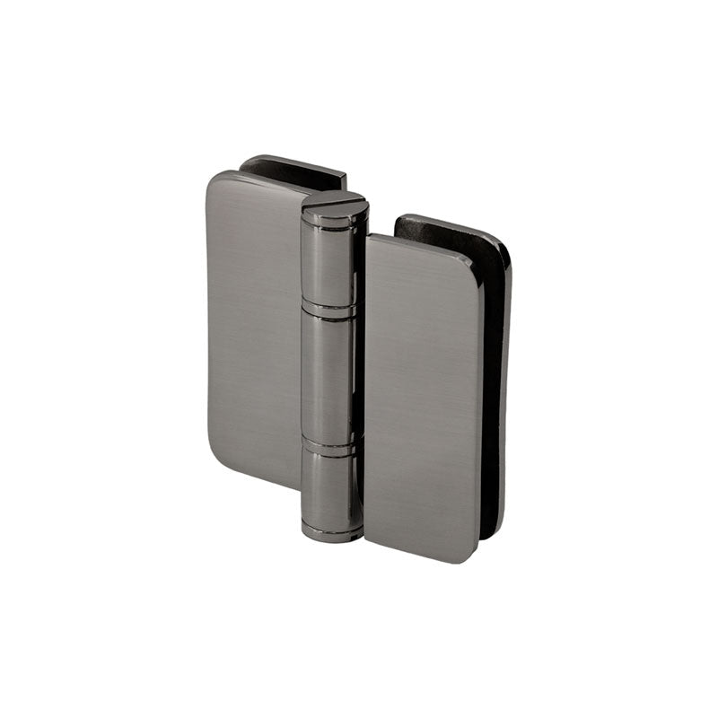 FHC FHC Zephyr 180 Degree Glass - To - Glass Outswing Or Bifold Inswing Hinge For 3/8" Glass ZEP01BS