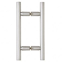 CRL Ladder Style Back - to - Back Pull Handle LP6X6SC