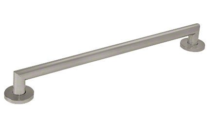 CRL Mitered 24" Round Grab Bar GBB24BS