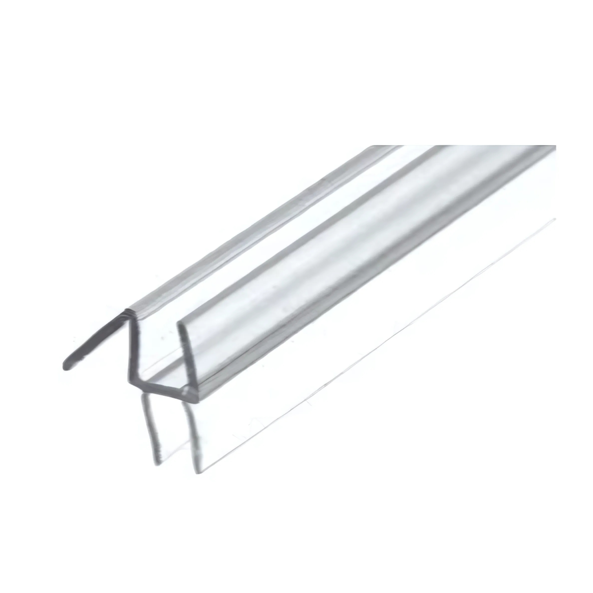 CRL Co-Extruded Bottom Wipe with Drip Rail for 3/8" Glass - Black, White or Clear