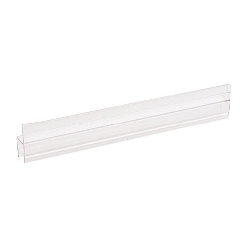 CRL Polycarbonate One Piece Strike and Door H - Jamb with Vinyl Insert 180 Degree for 3/8" Glass P1801P - CCP22