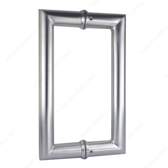 Richelieu Hardware Richelieu 3/4" (19 mm) Round Tubular Handle with Decorative Ring and 90° Corners 87D2R1026170