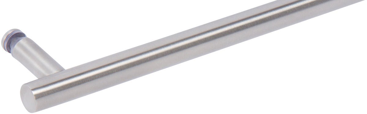 Rockwell Security Rockwell Ladder Type Single Side Towel Bar for Glass Shower Doors with 1/2" Hole Diameter SDPLPT18BS