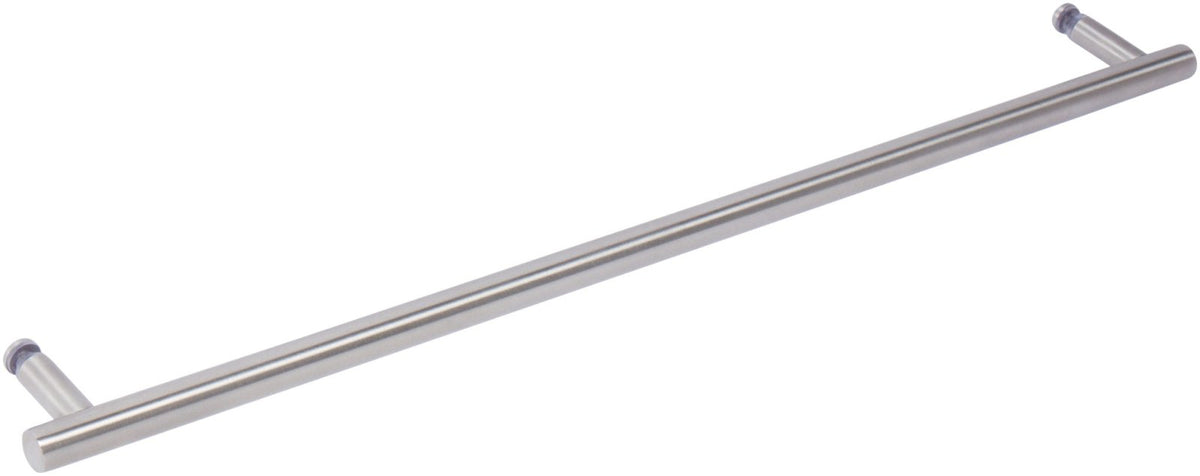 Rockwell Security Rockwell Ladder Type Single Side Towel Bar for Glass Shower Doors with 1/2" Hole Diameter SDPLPT18BS