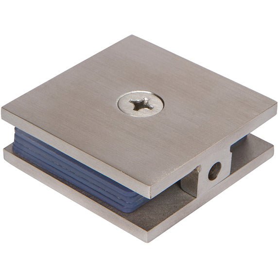 Rockwell Security Square Wall Mount Glass Clamp SDGCSBSN