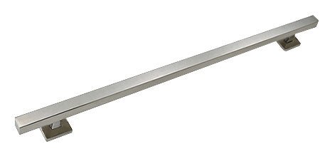 CRL Straight 24" Square Grab Bar GBD24BS