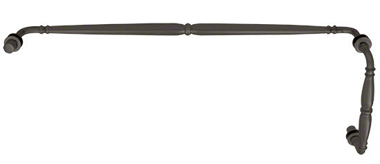 Victorian Style Combination Pull Handle and Towel Bar
