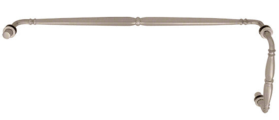 Victorian Style Combination Pull Handle and Towel Bar