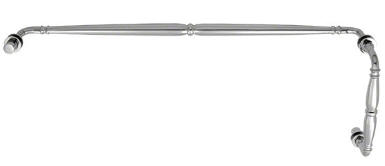 Victorian Style Combination Pull Handle and Towel Bar