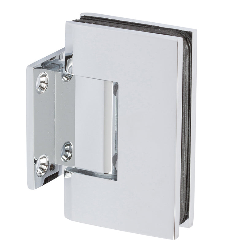 Wall to Glass Square Shower Hinge Finish for Frameless Heavy Glass Shower Doors