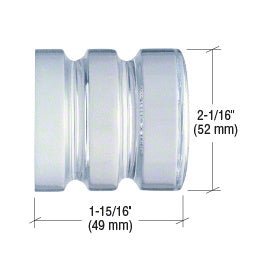 Crystal Knob - ShowerDoorHardware.com