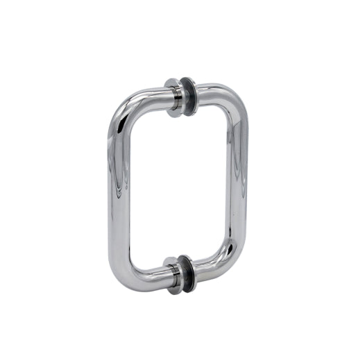 Polished Chrome Shower Door Pull-Handles