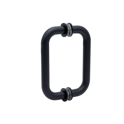 Matte Black Shower Door Pull-Handles