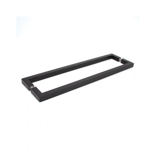 Matte Black Shower Door Towel Bars