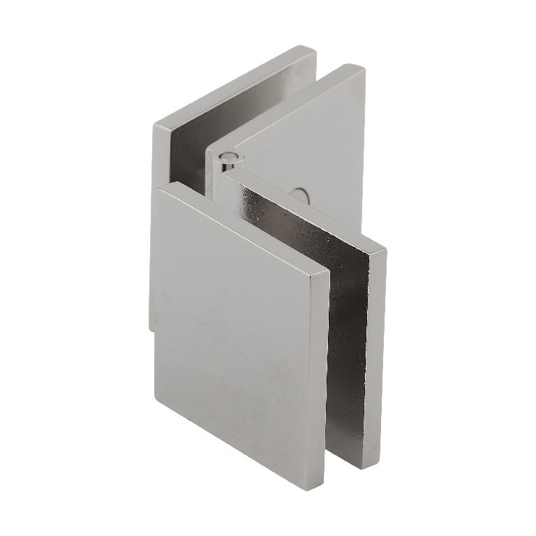 Adjustable Square Glass-to-Glass Clip