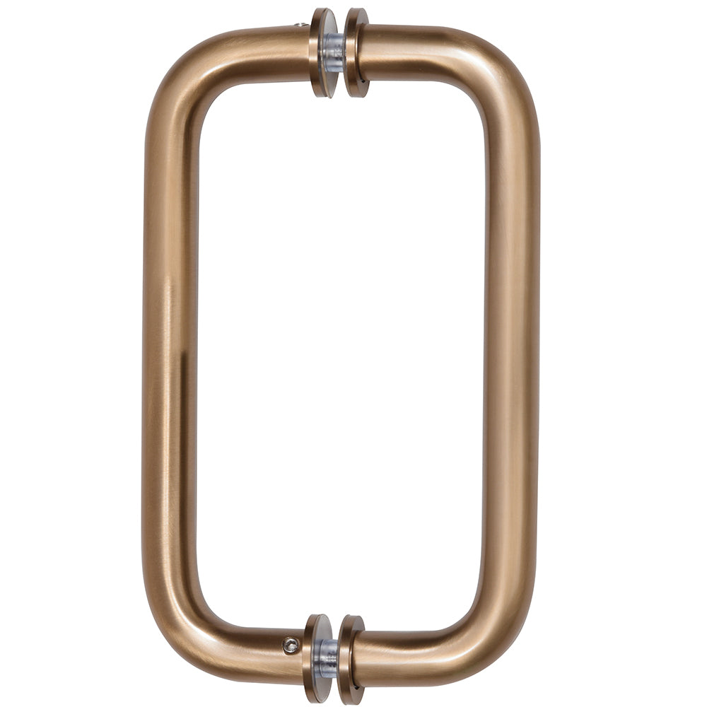 Back-to-Back Solid Brass 3/4" Diameter Pull Handles with Metal Washers