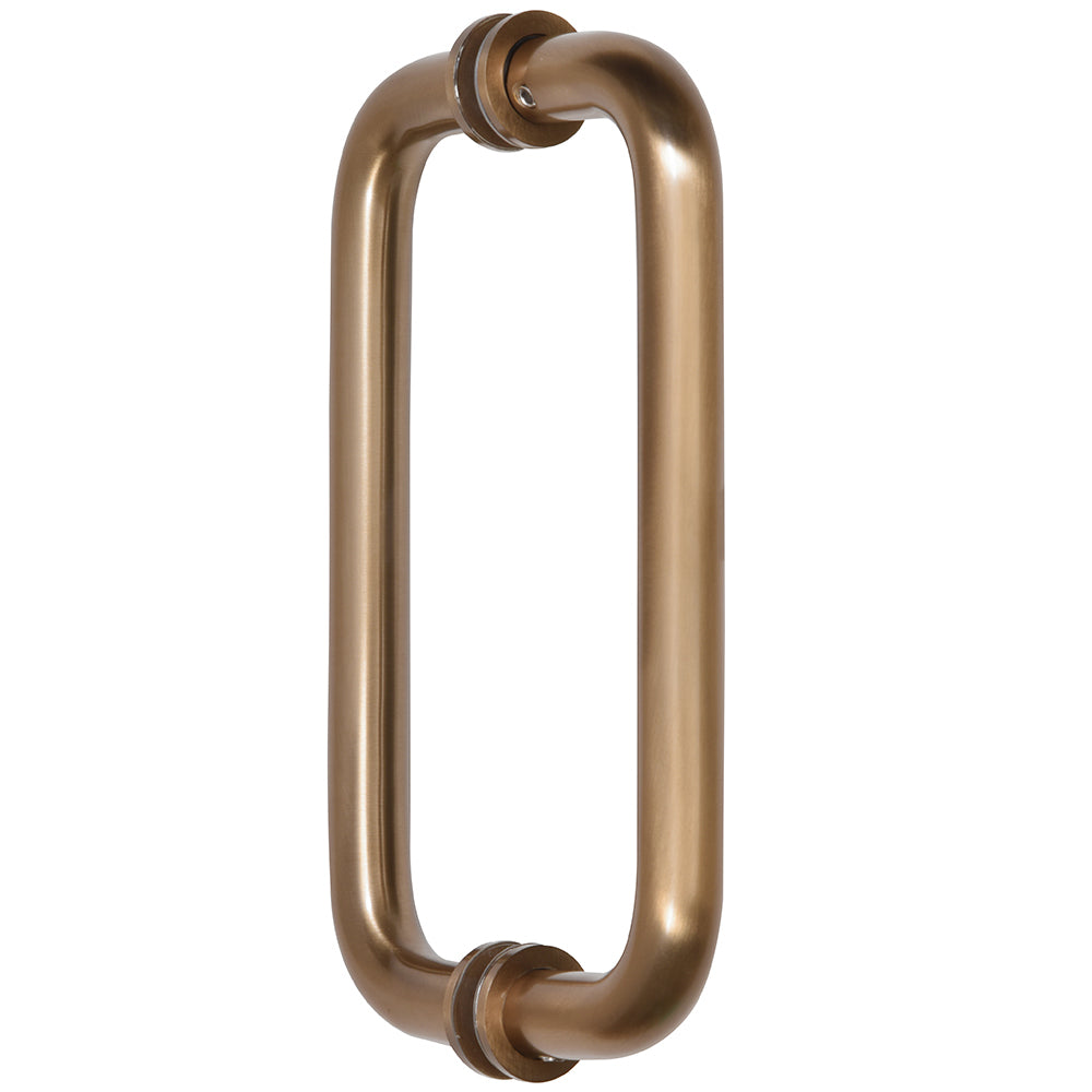 Back-to-Back Solid Brass 3/4" Diameter Pull Handles with Metal Washers