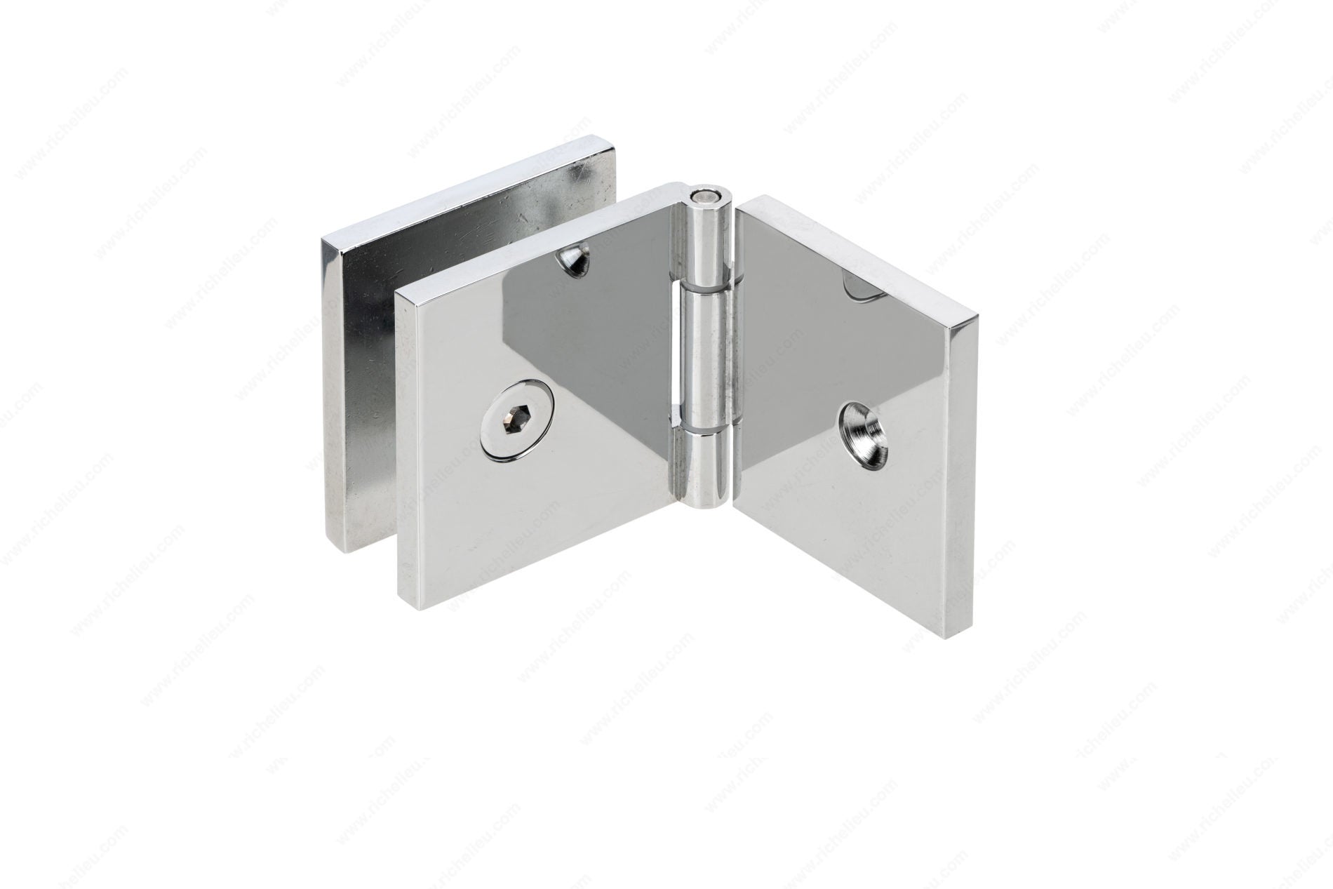 Glass-to-Wall Adjustable Clamp - Square