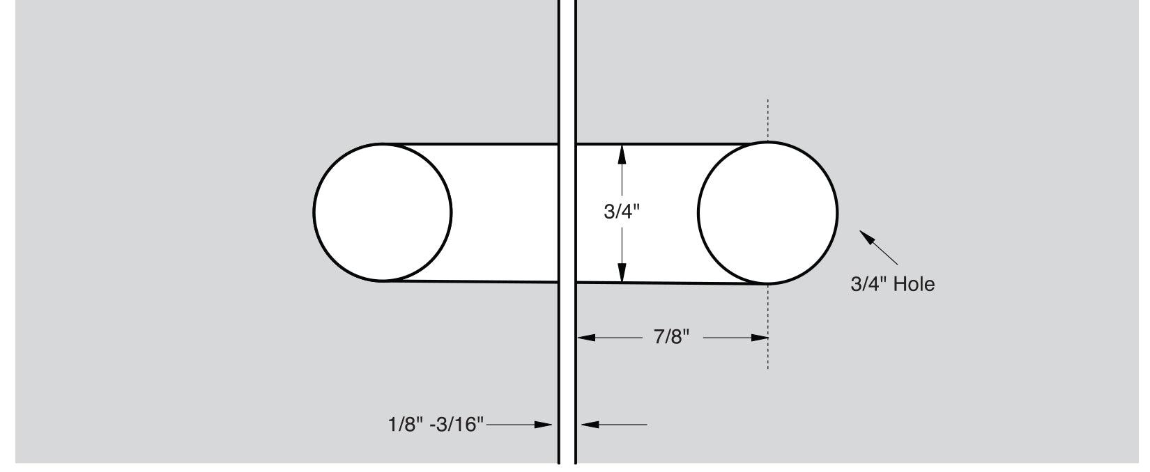 Square 180 Degree Glass to Glass Y Clip