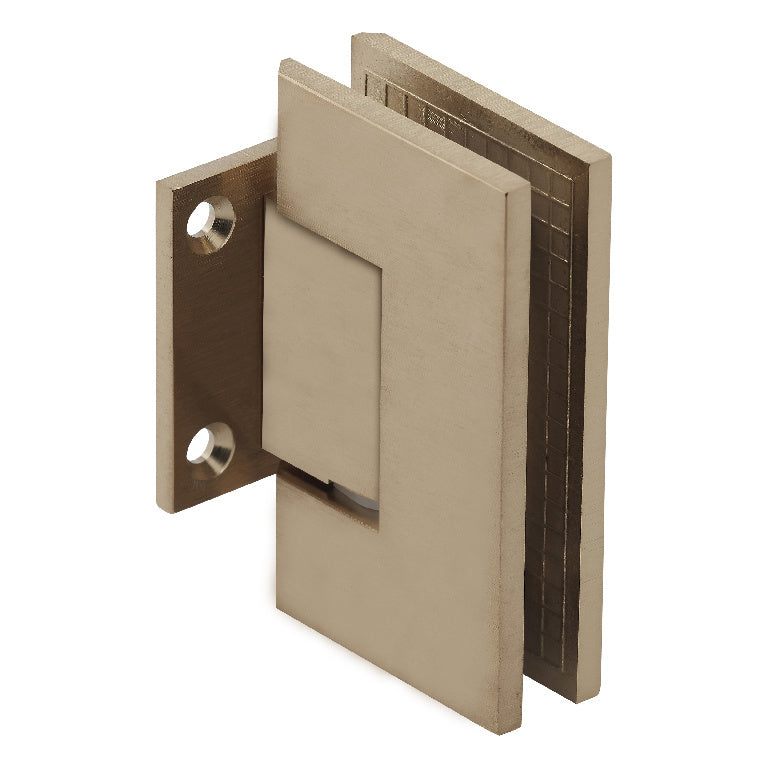 Wall Mount with Short Back Plate Adjustable Designer Series Hinge