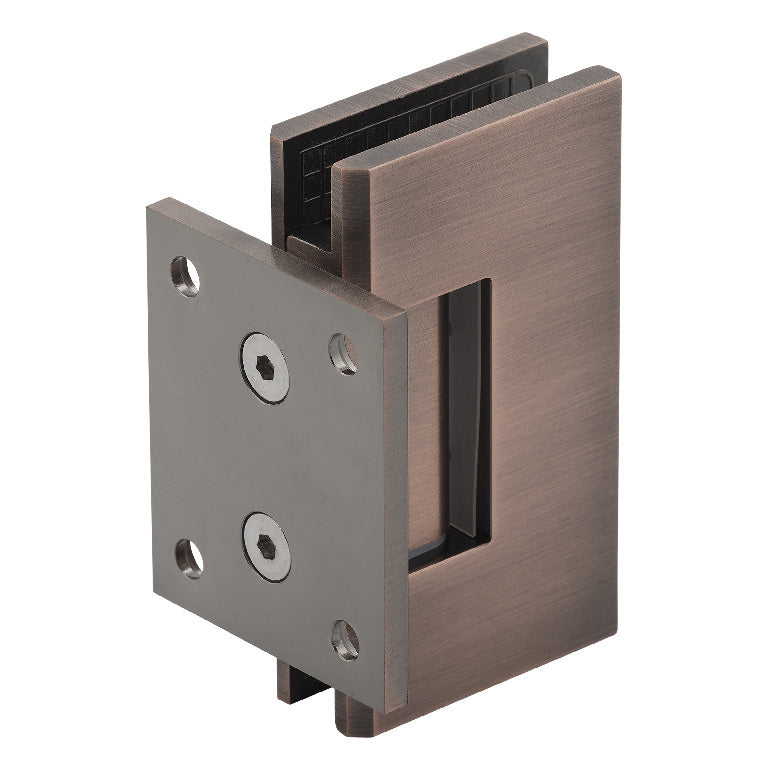 Wall Mount with Short Back Plate Adjustable Maxum Series Hinge