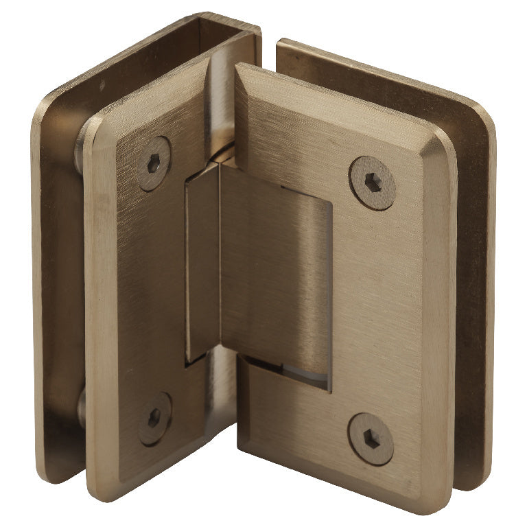 90º Glass to Glass Premier Series Hinge