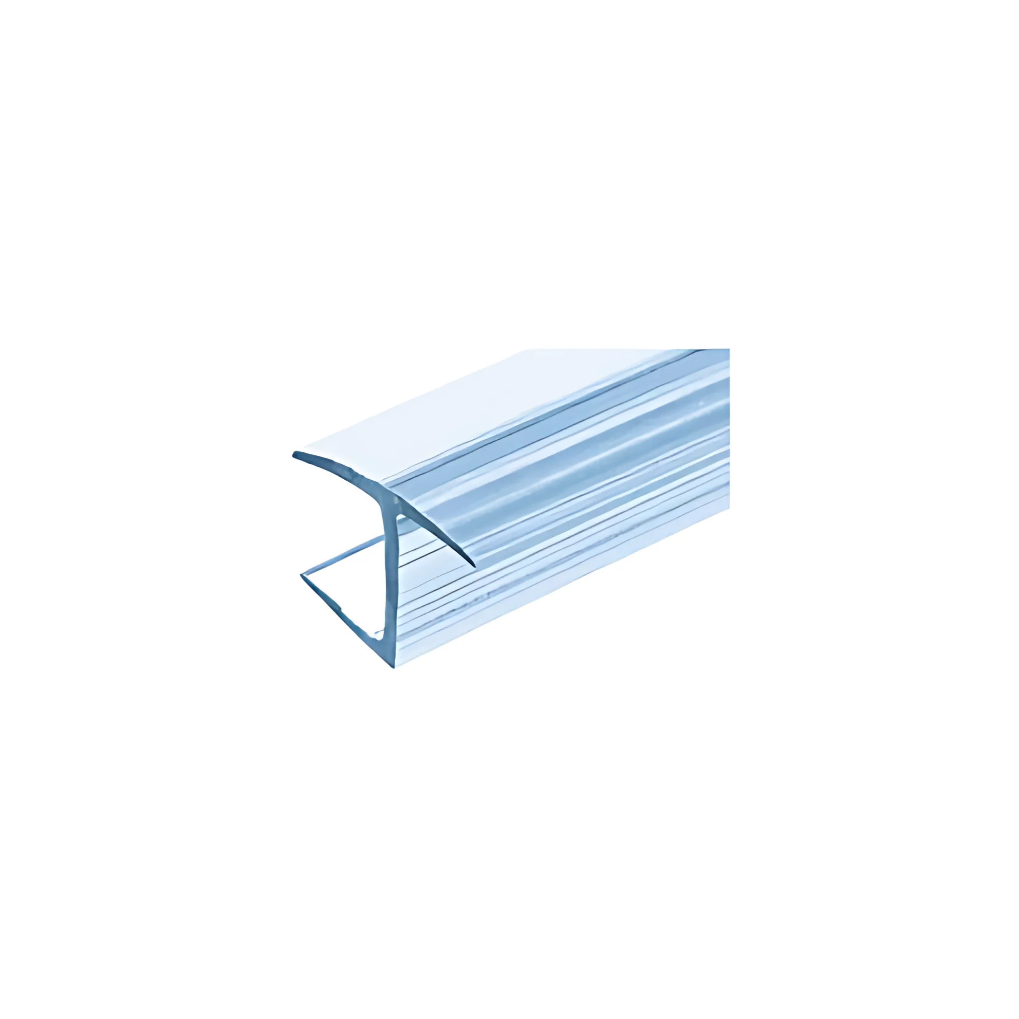 Polycarbonate H-Jamb 180 Degree for 10 mm Glass