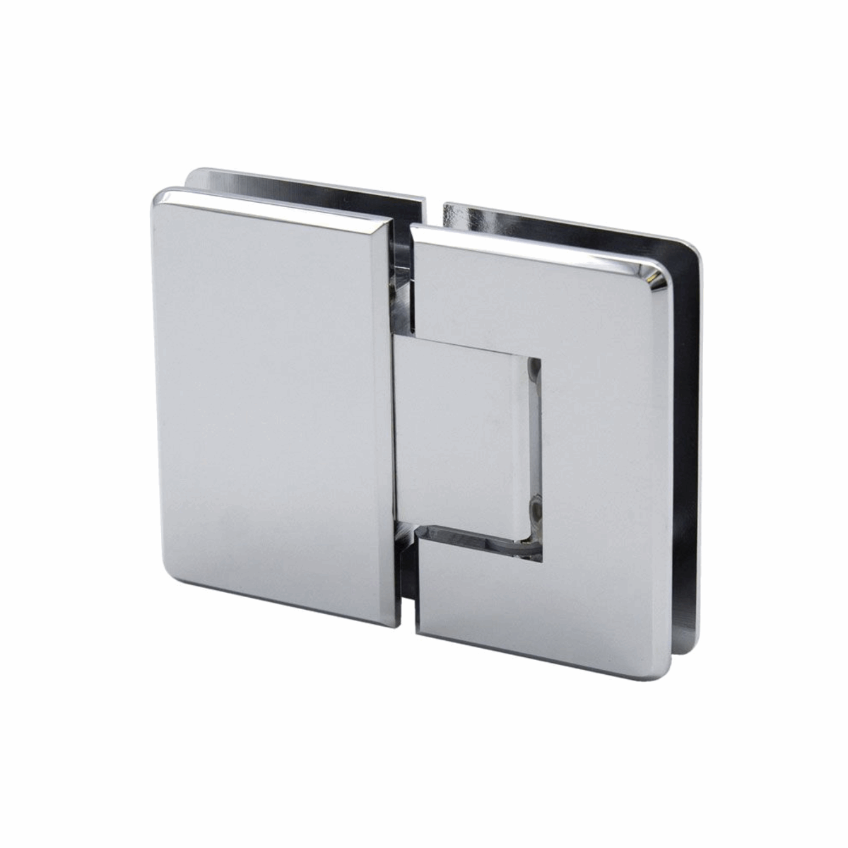 180° Glass to Glass Hinge Beveled