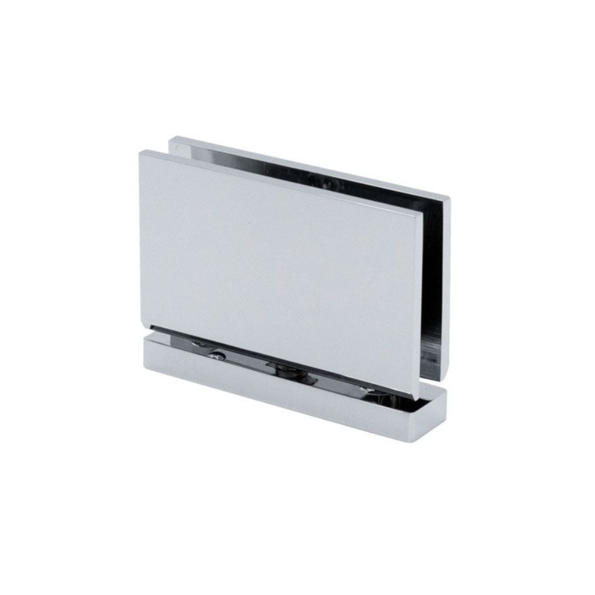 Structure Glass Solutions Square Edge Standard Duty Top/Bottom Pivot Hinge LRG-360SQ-Chrome