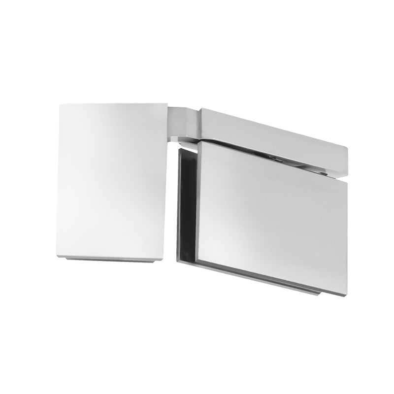 FHC Cambria 135 Degree Glass-To-Glass Square Pivot Hinge