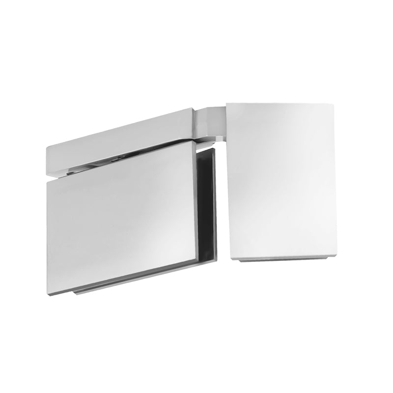 FHC Cambria 135 Degree Glass-To-Glass Square Pivot Hinge