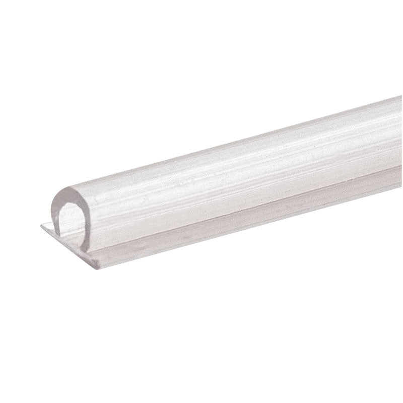 FHC Clear Vinyl Bulb Seal - 95" Long