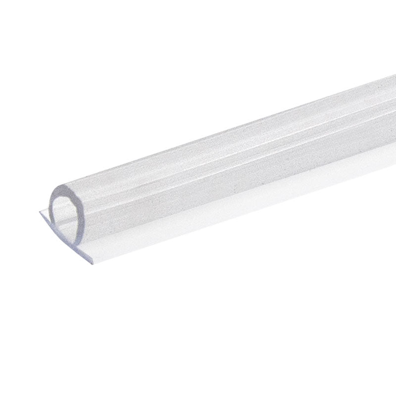 FHC Clear Vinyl Bulb Seal - 95" Long