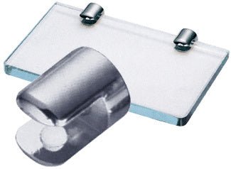 CRL 15/16" Diameter No - Drill Shelf Clamp for 1/2" Glass 1222CHR